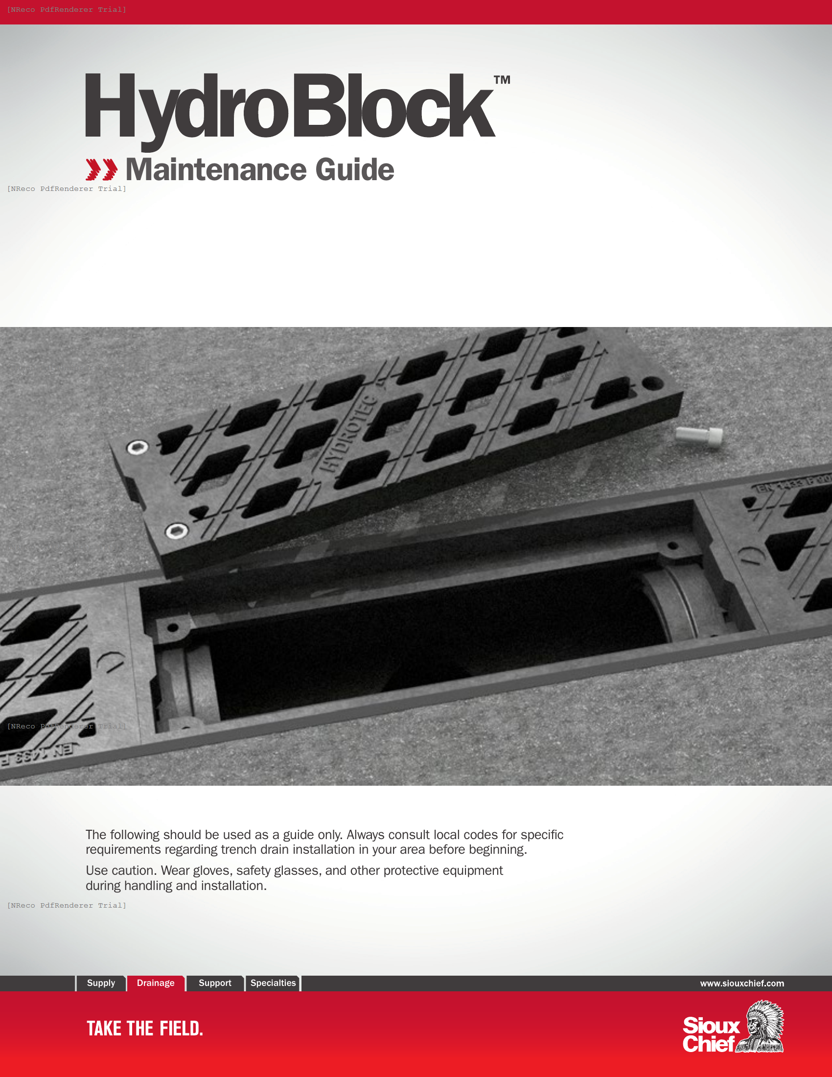 865 SERIES - HYDROBLOCK - MAINTENANCE GUIDE.PDF Technical Document
